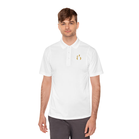 Abundance Builders Gold Logo Polo — Built for Leaders Who Move With Purpose (Personalizable)