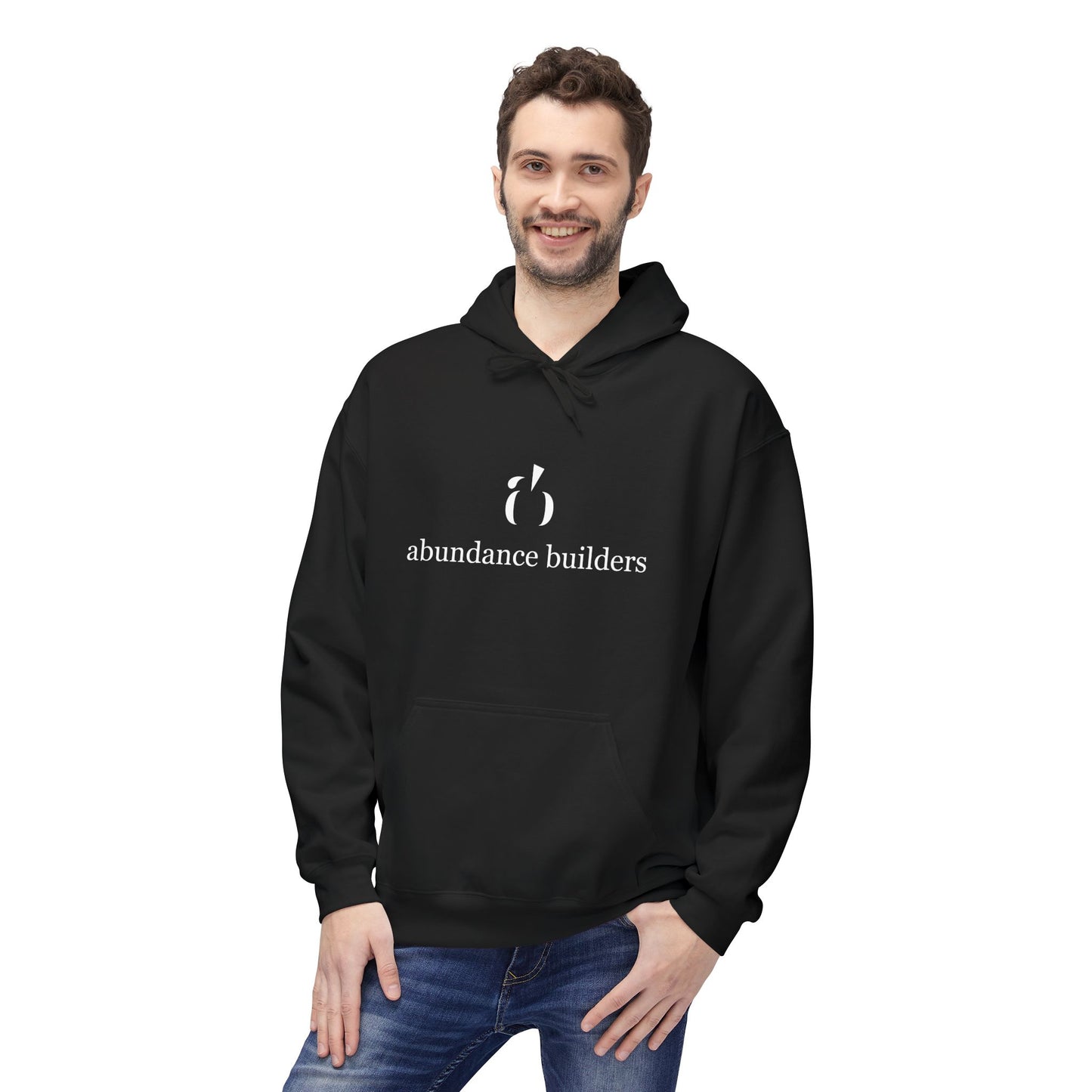 Abundance Builders Hoodie. Purpose-Built Comfort for Focused Entrepreneurs (Personalizable)
