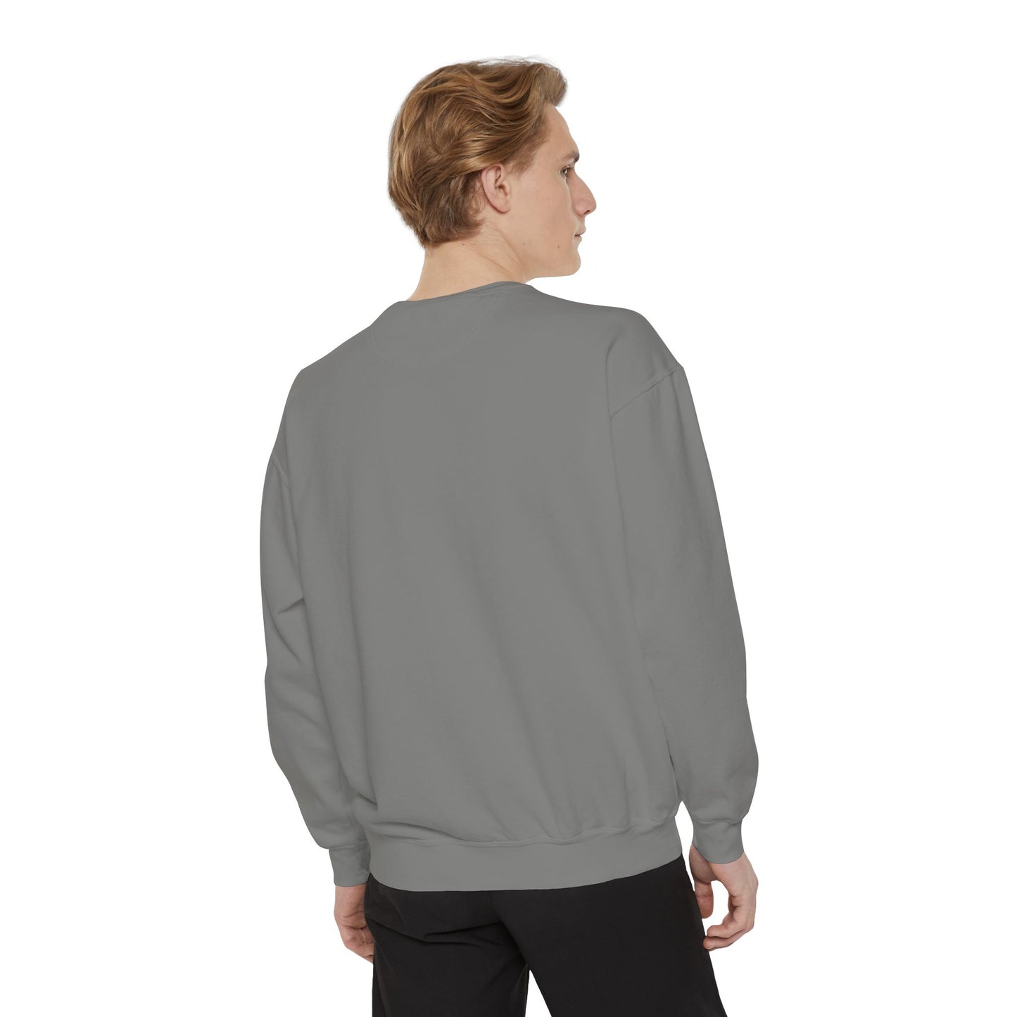 Abundance Builders Gold Emblem Crewneck — Clean. Calm. Iconic. (Personalizable)