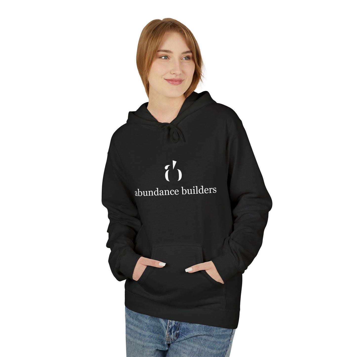 Abundance Builders Hoodie. Purpose-Built Comfort for Focused Entrepreneurs (Personalizable)
