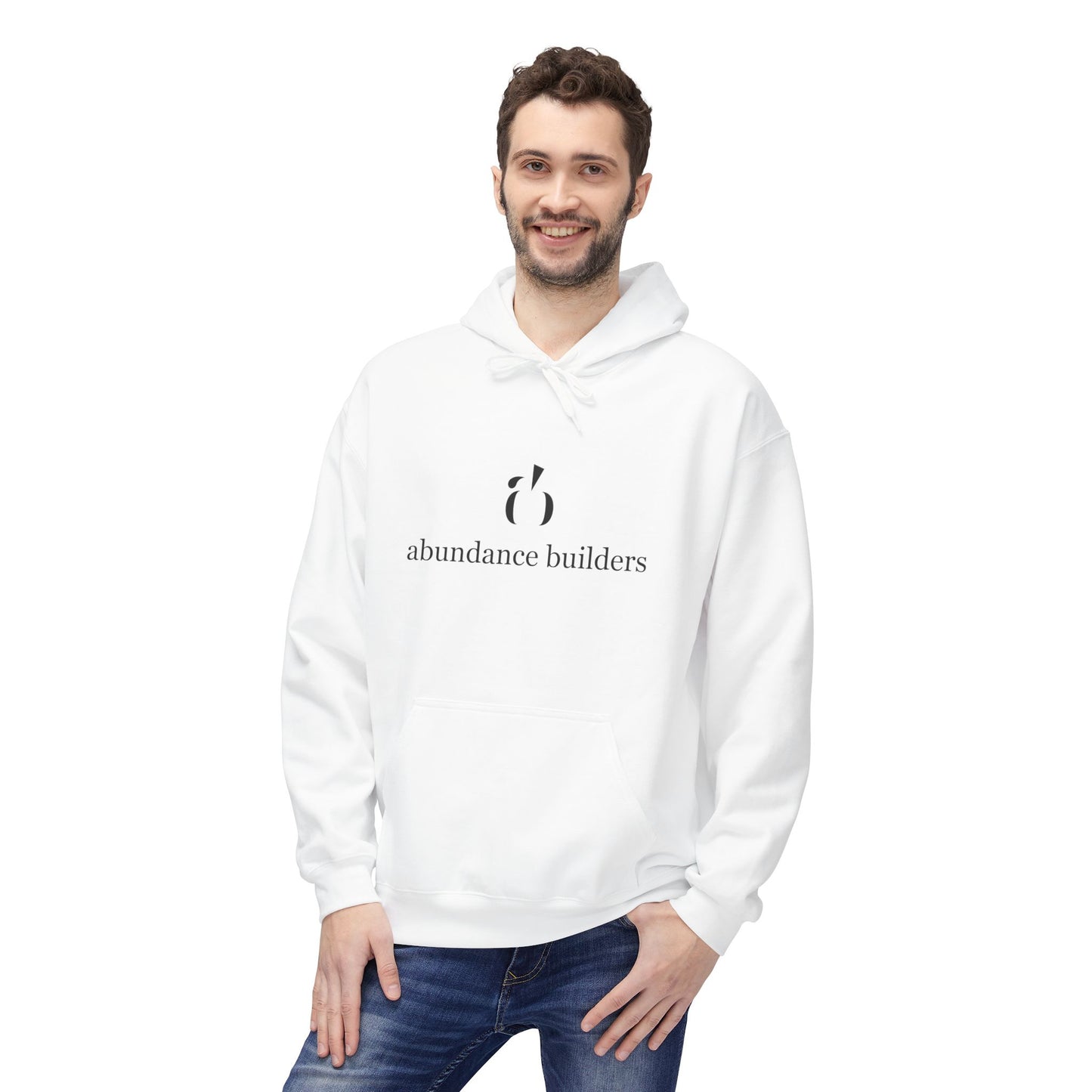 Abundance Builders Hoodie. Purpose-Built Comfort for Focused Entrepreneurs (Personalizable)