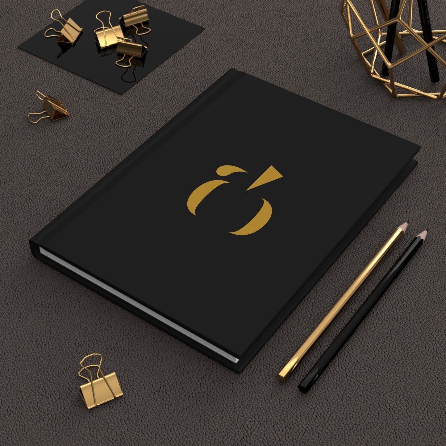 Abundance Builders Gold Emblem Journal — Capture Vision, Strategy & Abundance (Personalizable)