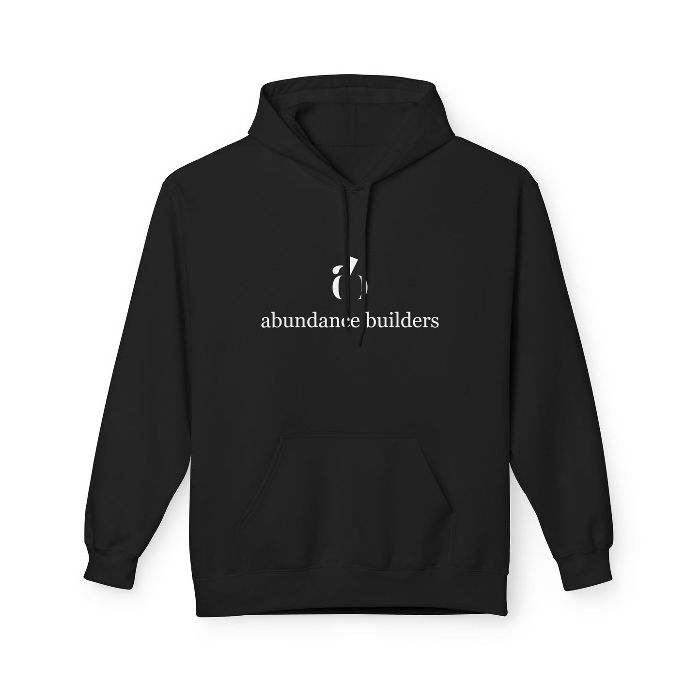 Abundance Builders Hoodie. Purpose-Built Comfort for Focused Entrepreneurs (Personalizable)