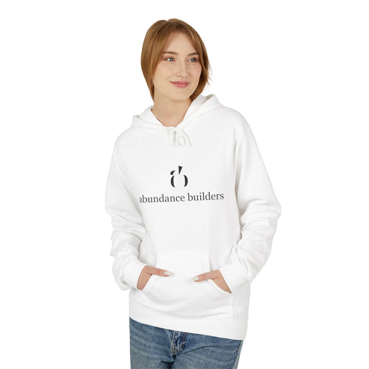 Abundance Builders Hoodie. Purpose-Built Comfort for Focused Entrepreneurs (Personalizable)