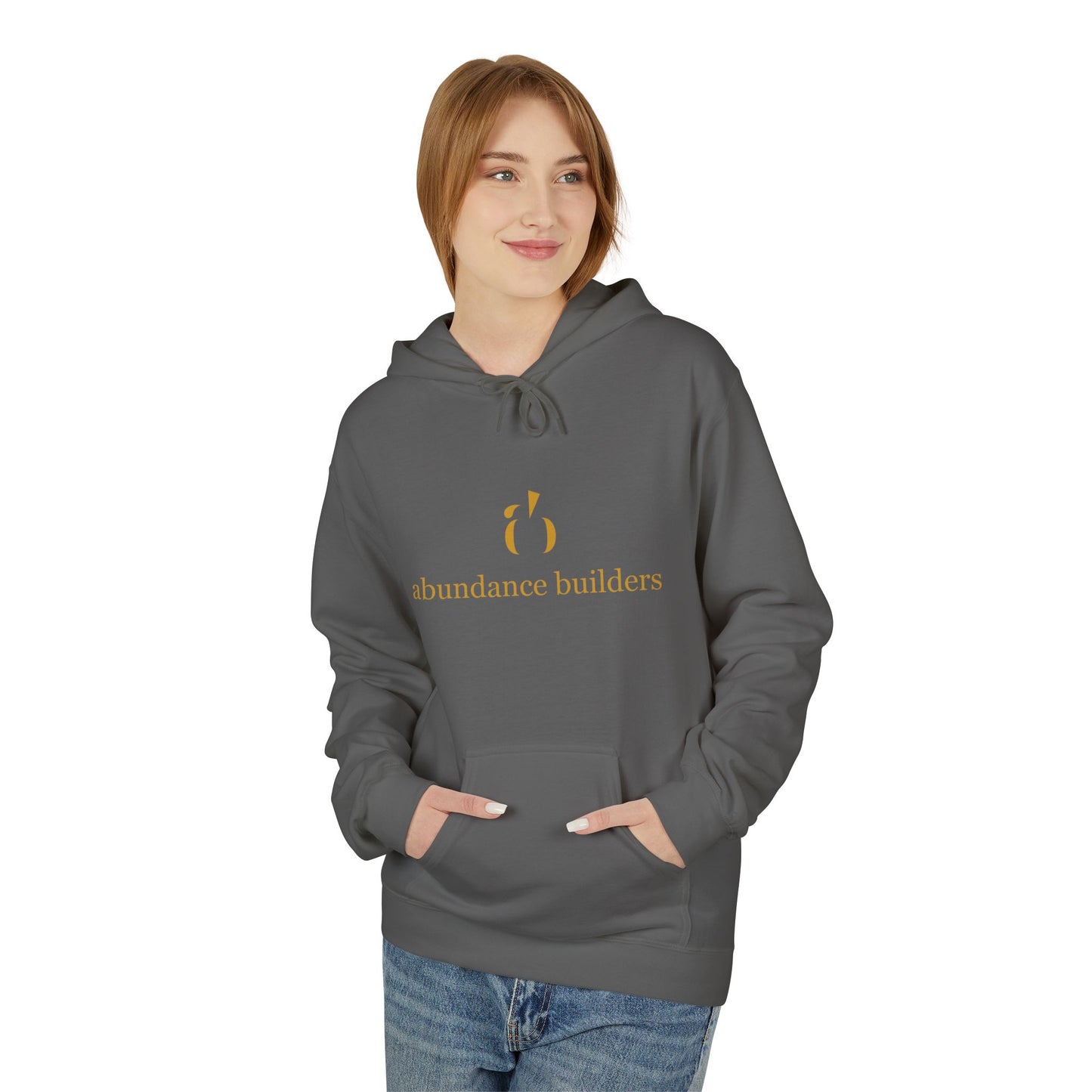 Abundance Builders Hoodie. Purpose-Built Comfort for Focused Entrepreneurs (Personalizable)