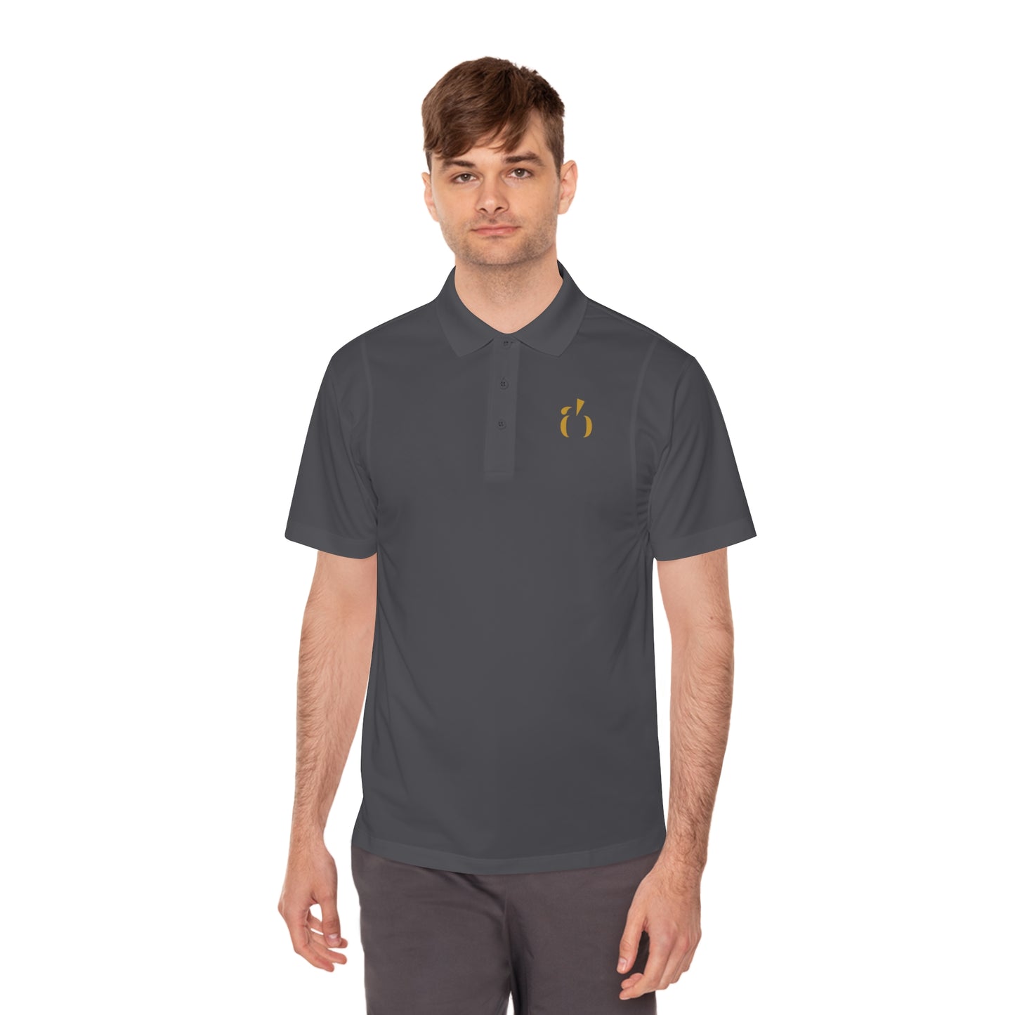 Abundance Builders Gold Logo Polo — Built for Leaders Who Move With Purpose (Personalizable)