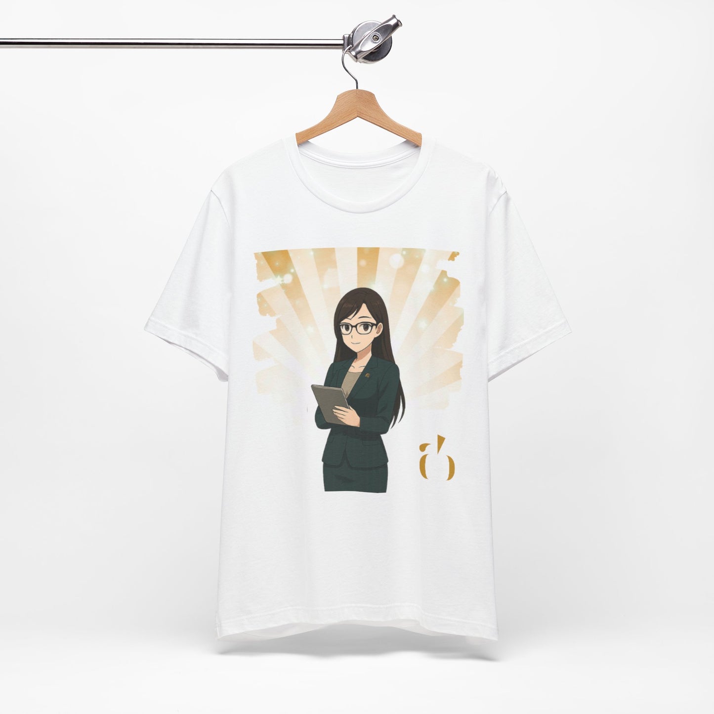 Abundance Builders Monogram Tee Featuring “Faith,” Our Financial Anime Teammate