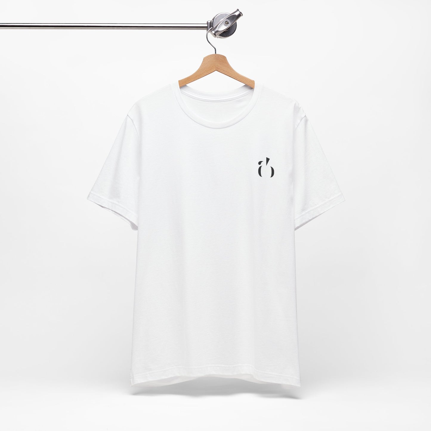 Abundance Builders Monogram Short Sleeve T-shirt. Minimal design. Maximum intention.